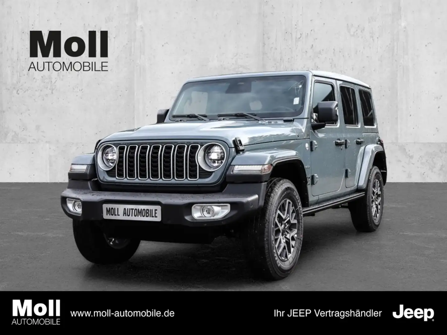 Jeep Wrangler Unlimited ICE MY24-Sahara 2.0l T-GDI Sky One-Touch Grau - 1