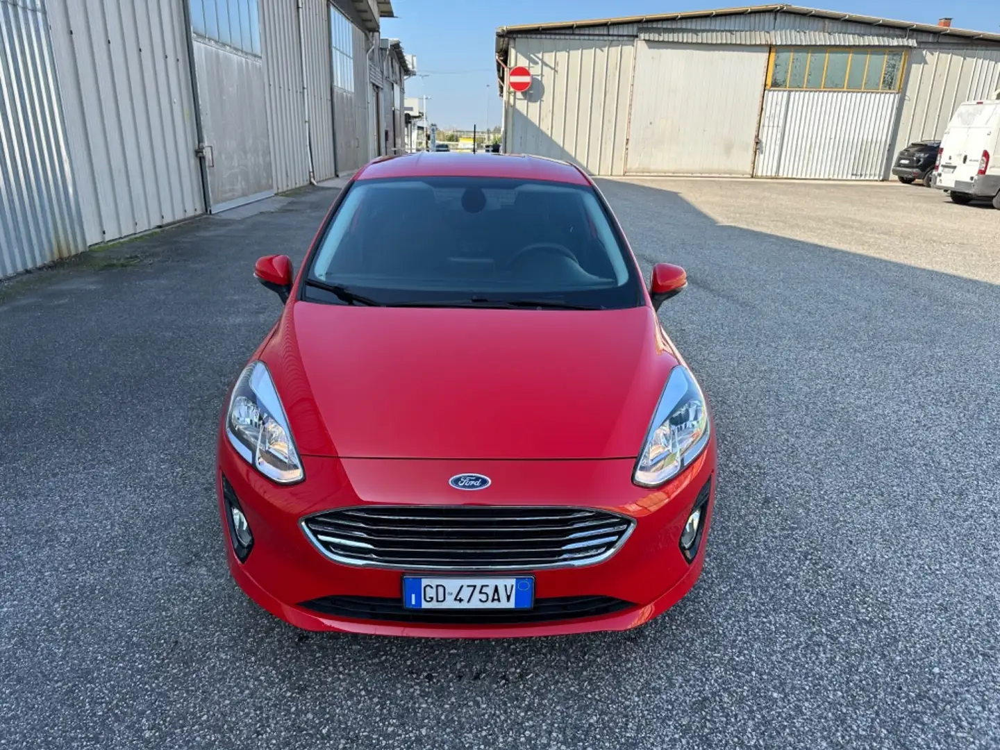Ford Fiesta 1.5 TDCi 85 CV 3 porte Van Trend Rosso - 2