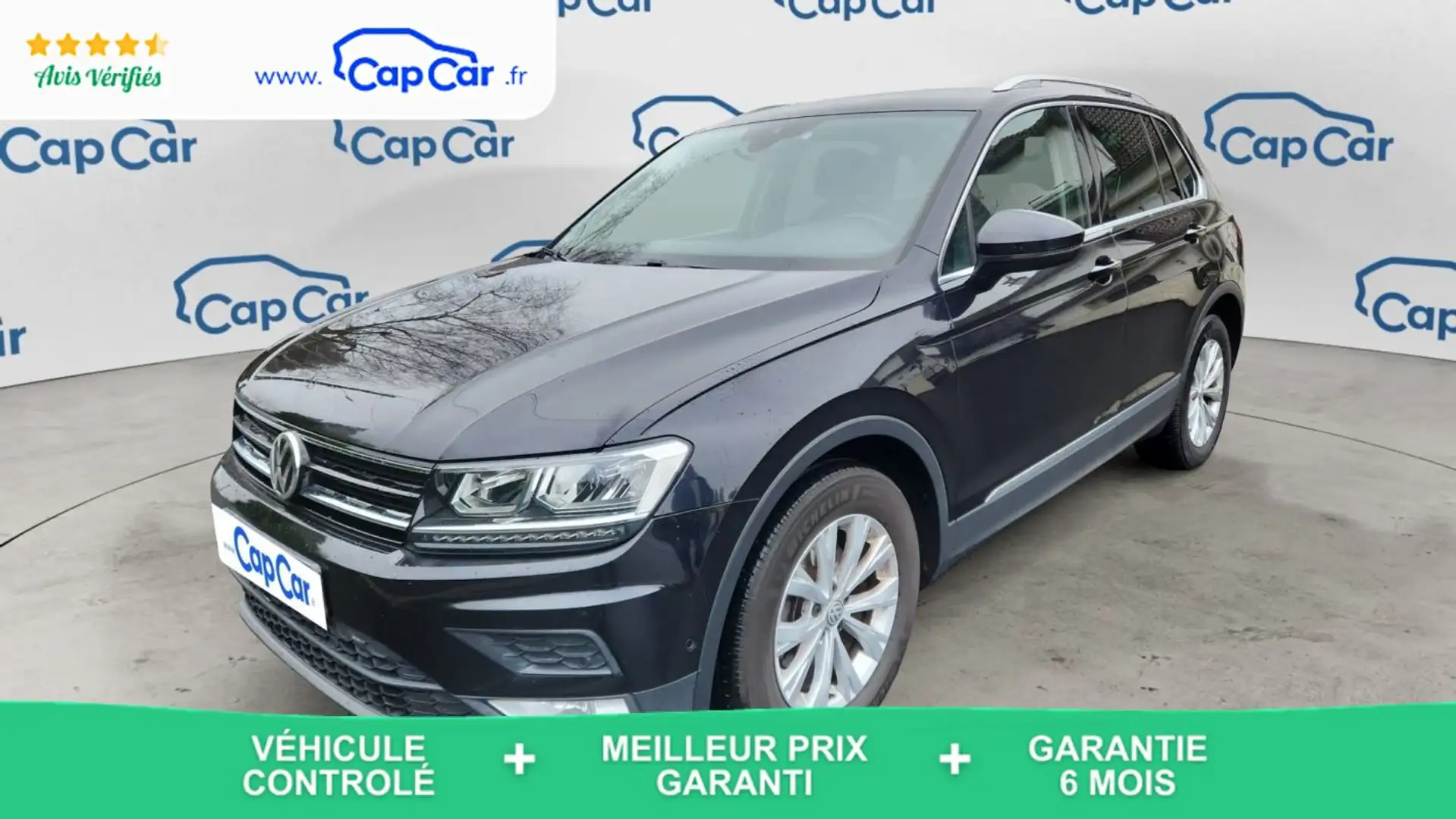 Volkswagen Tiguan II 2.0 TDI 150 Confortline Noir - 1