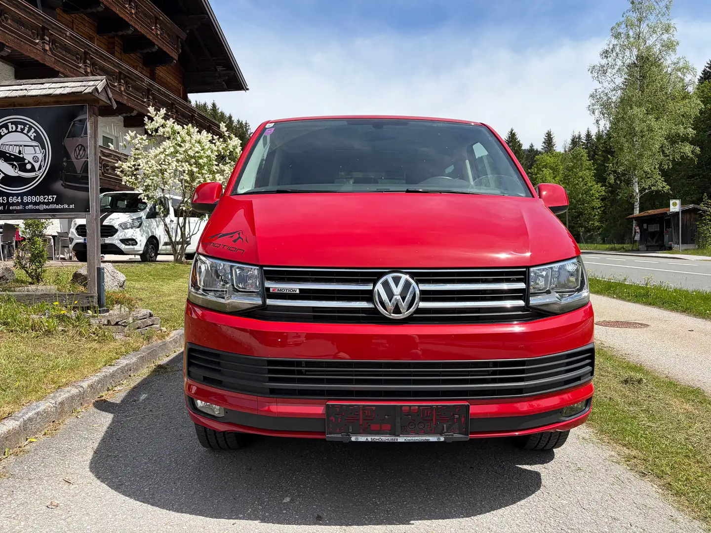 Volkswagen T6 Transporter VW T6 TransVan 2.0 TDI DSG Comfortline 4Motion Rot - 1