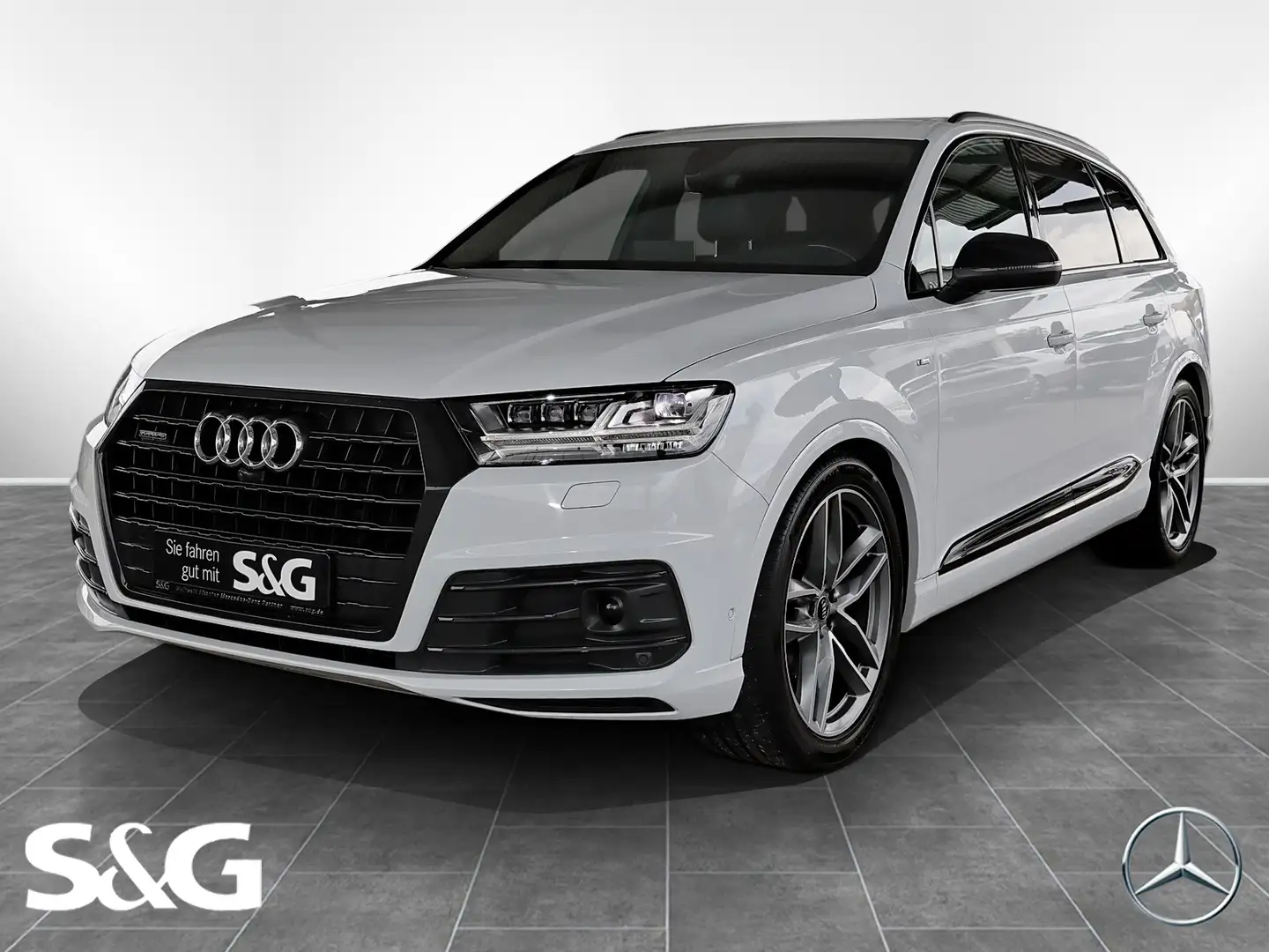 Audi Q7 3.0 TDI quattro AHK+KAMERA+MEMORY+LED+21" Blanco - 1