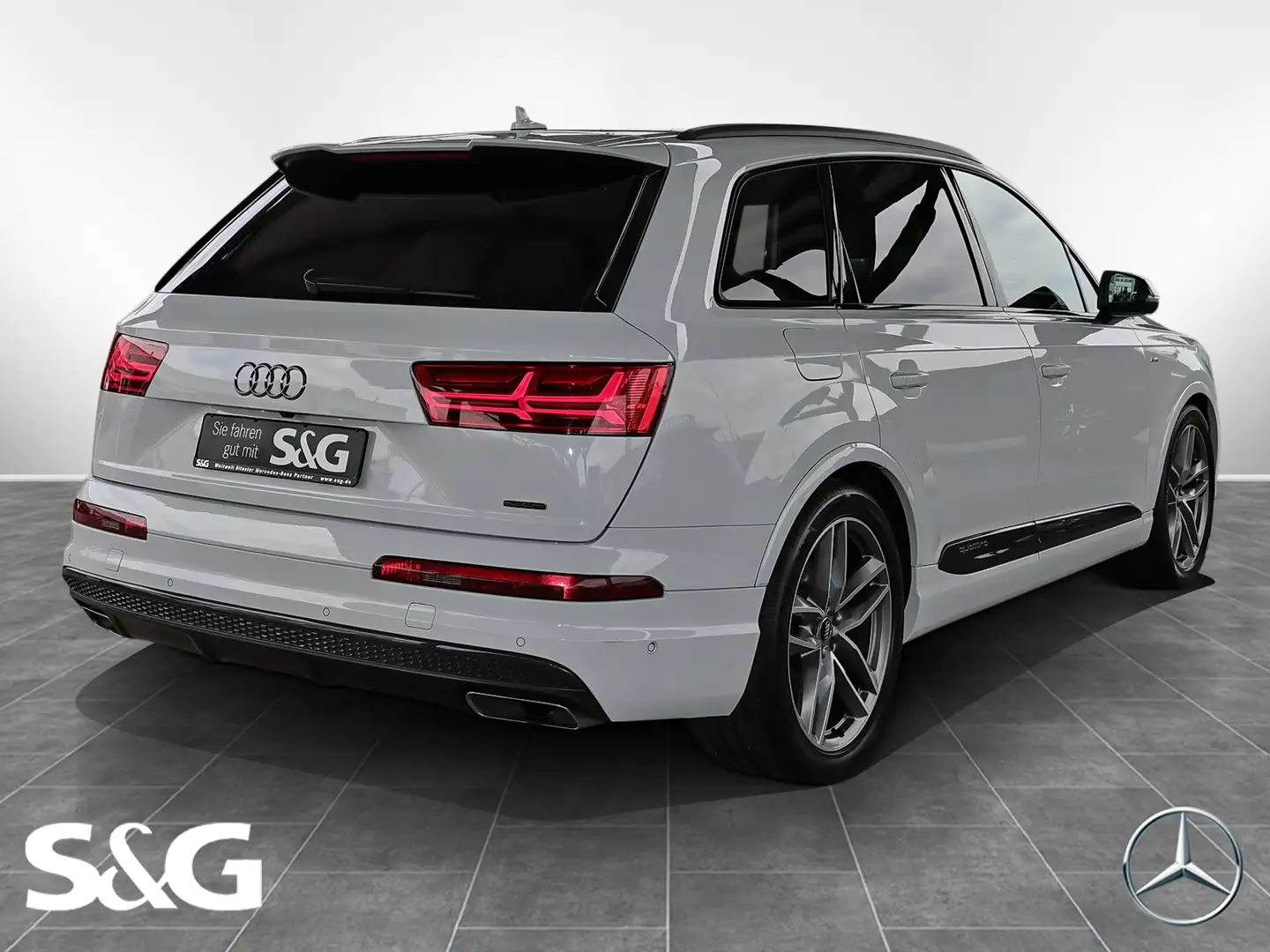 Audi Q7 3.0 TDI quattro AHK+KAMERA+MEMORY+LED+21" Blanco - 2