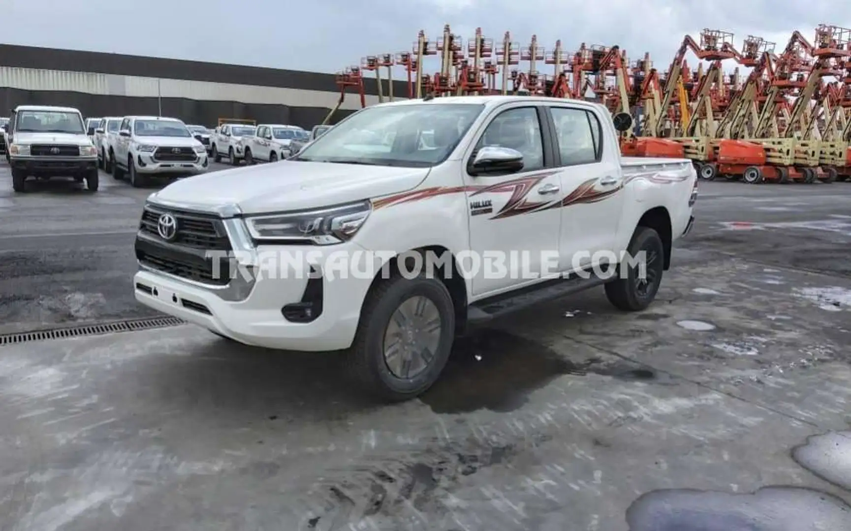 Toyota Hilux Pick-up double cabin Luxe - EXPORT OUT EU TROPICAL Gris - 1