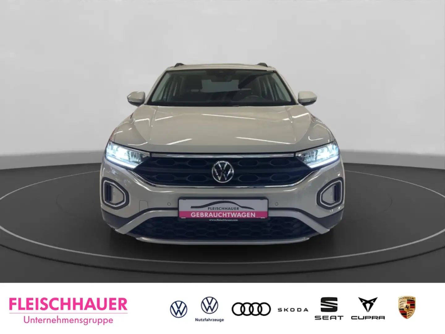 Volkswagen T-Roc Life 2.0 TDI DSG+Navi+LED+AHK+VC+ACC+App-connect Grau - 2