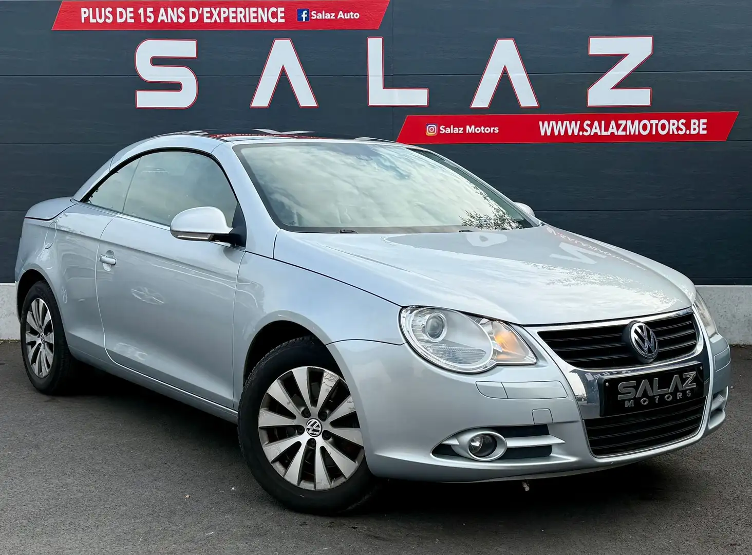 Volkswagen Eos Eos 2.0 TDi_CAPOTE NE FONCTIONNE PAS_EXPORT!! Grijs - 1