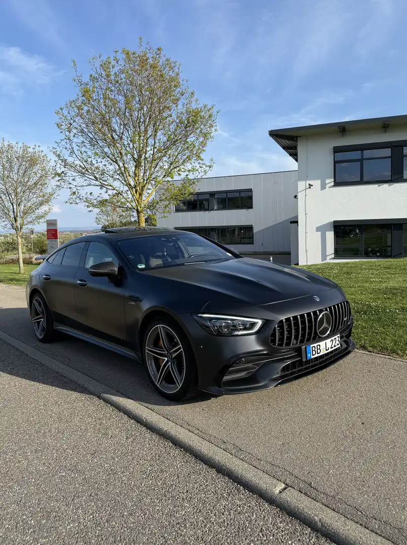 Mercedes-Benz AMG GT 53 4Matic+ HUD, 3D Burmester, 360, Spoiler, Carbon Grau - 1