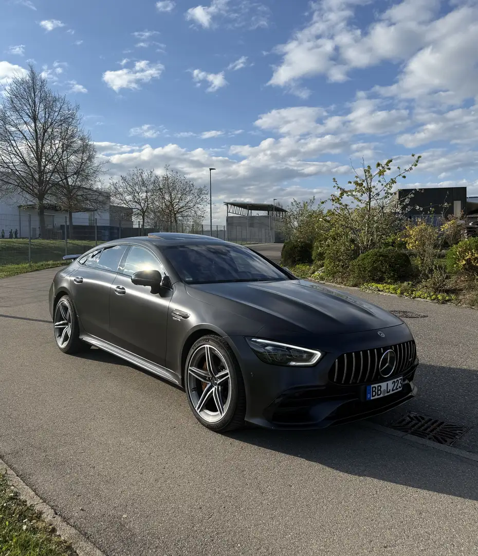 Mercedes-Benz AMG GT 53 4Matic+ HUD, 3D Burmester, 360, Spoiler, Carbon Grau - 2