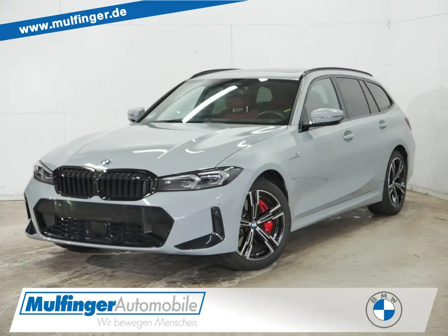 BMW 330 e T.xDr.M Sport Pro HUD ACC P+ Pano.Lenkh.AHK Gris - 1