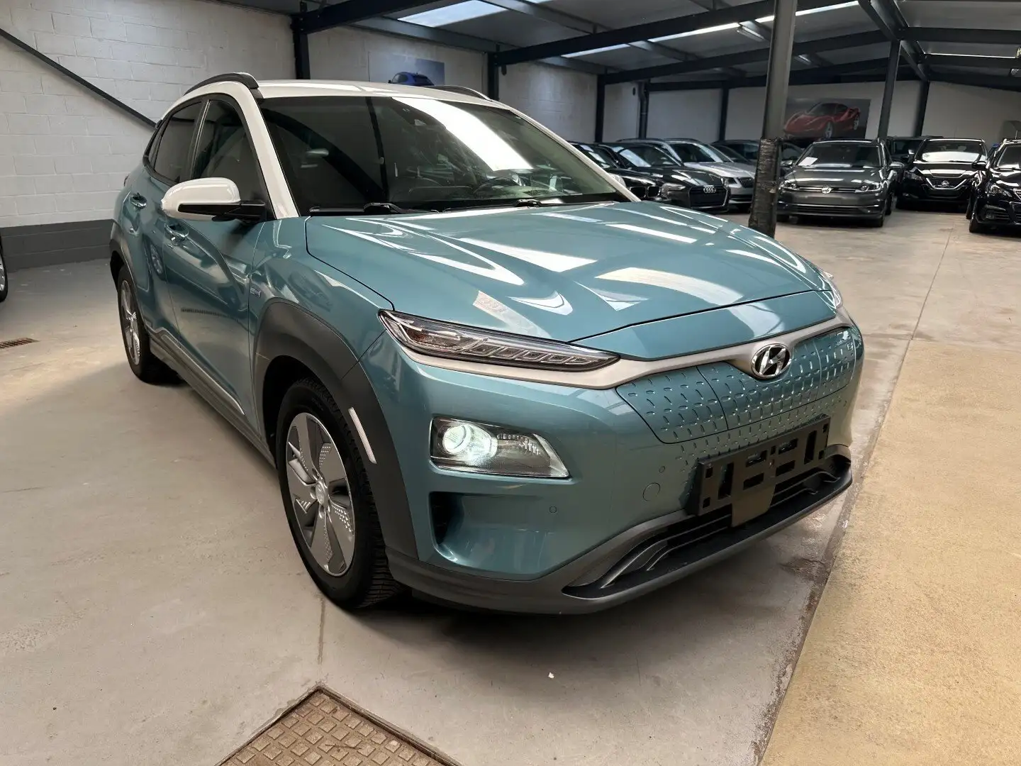 Hyundai KONA e-Kona 64 kWh Sky Sensation Bleu - 1