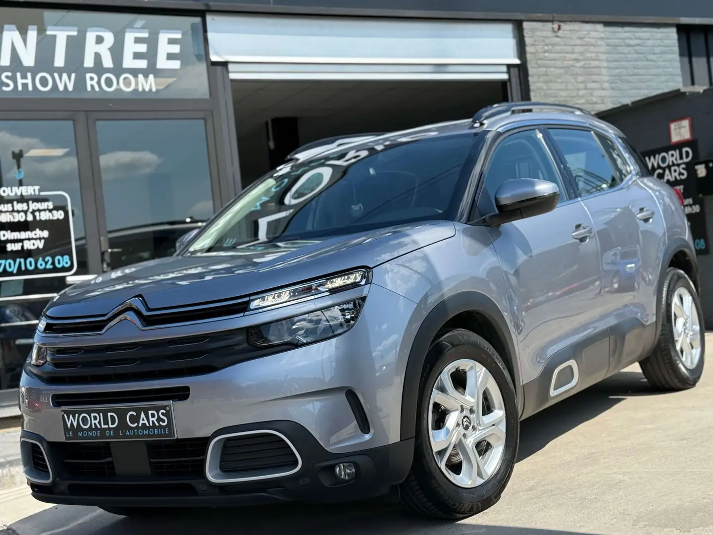 Citroen C5 Aircross 1.2i 131CV CAMERA360/ NAVI/ GARANTIE 12MOIS Grigio - 1