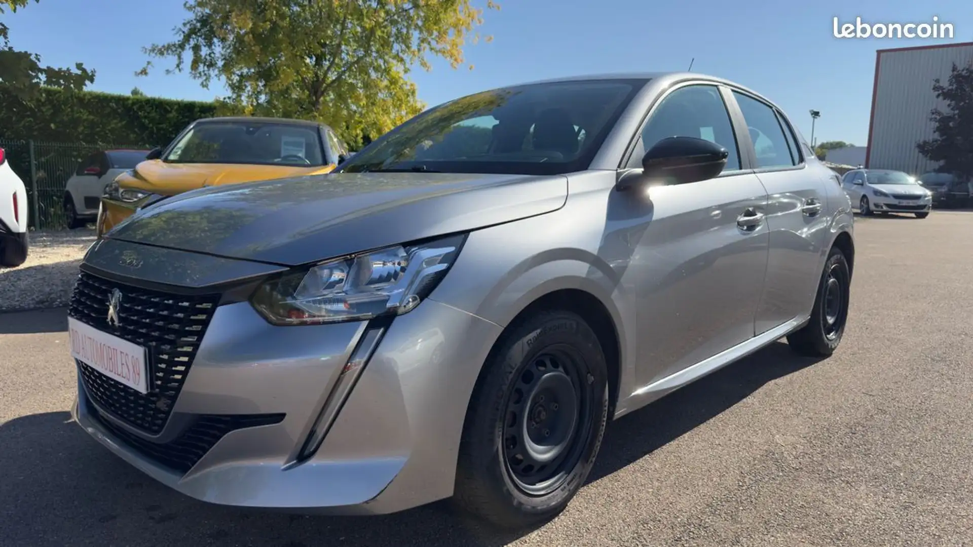Peugeot 208 1.5 HDI 100 CH Active Auto-Ecole TVA RÉCUPÉRABLE Gris - 1