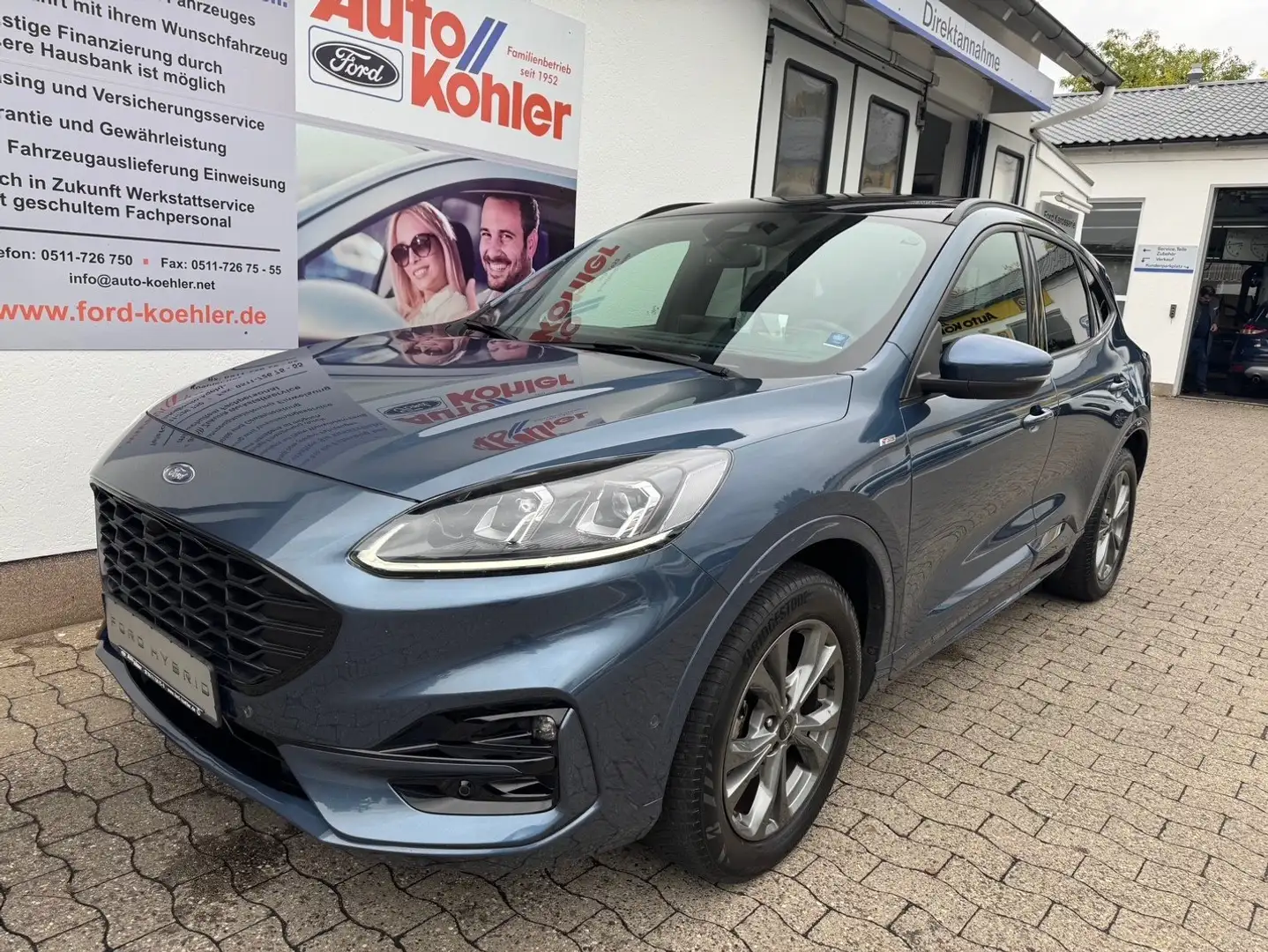 Ford Kuga Hybrid (FHEV) ST-Line X (sehr viele Extras) Bleu - 1