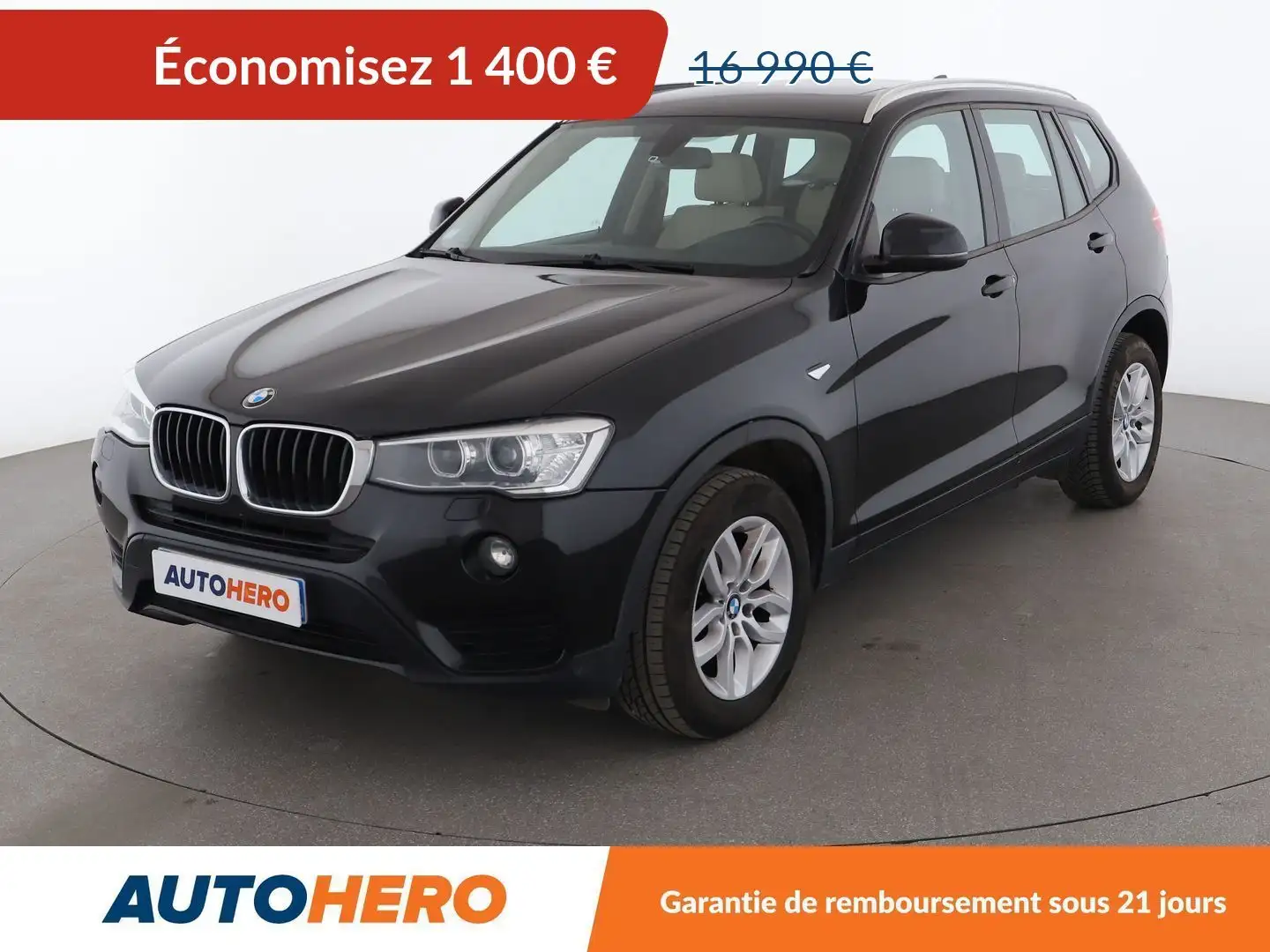 BMW X3 sDrive18d Lounge Plus Negro - 1