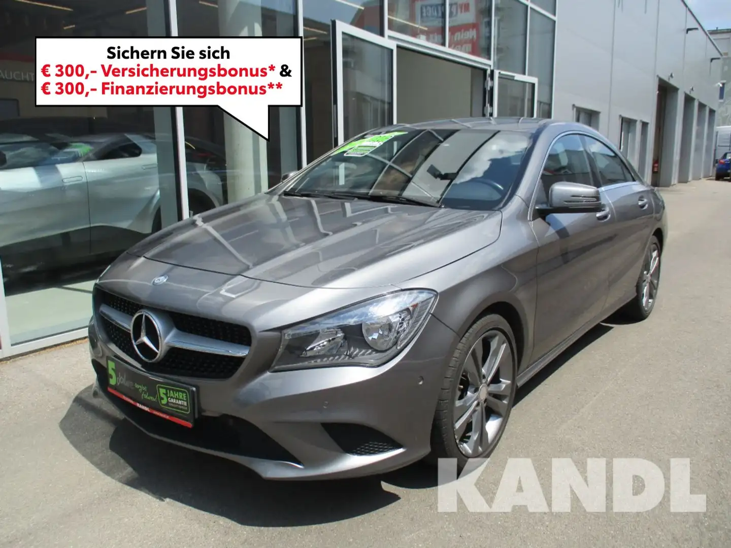 Mercedes-Benz CLA 180 Urban Navi+SHZ+KlimaA+LM+PDC+ParkAss Grau - 1