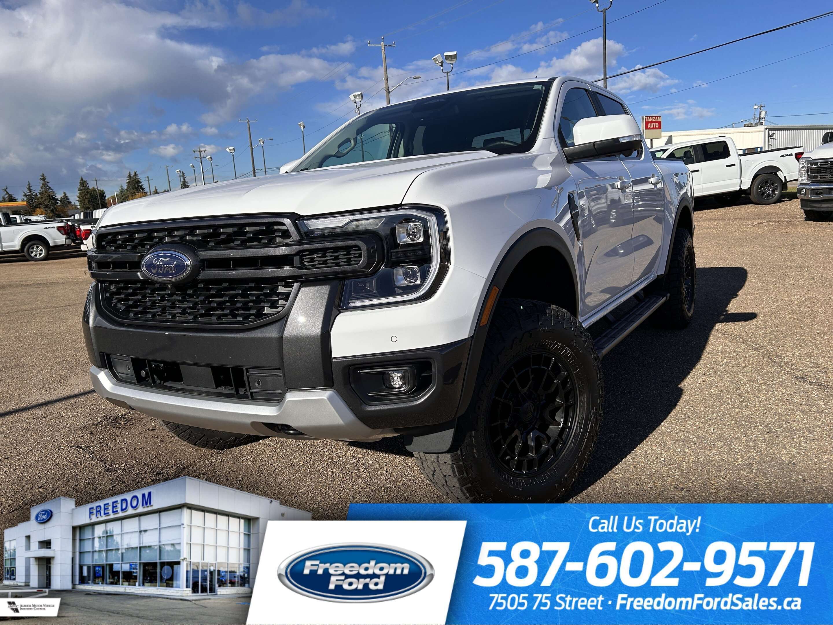 2025 Ford Ranger Lariat SuperCrew 128 | Fuel Rims | 360 Cam | SYNC
