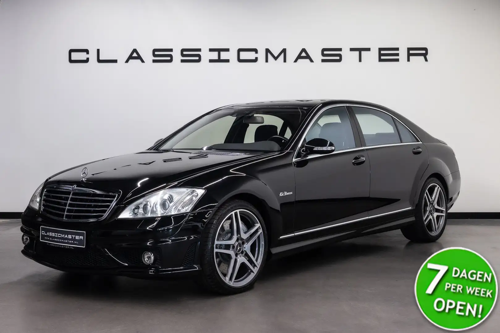 Mercedes-Benz S 63 AMG Lang Btw auto, Fiscale waarde € 12.000,- (€ 38.801 Чёрный - 1