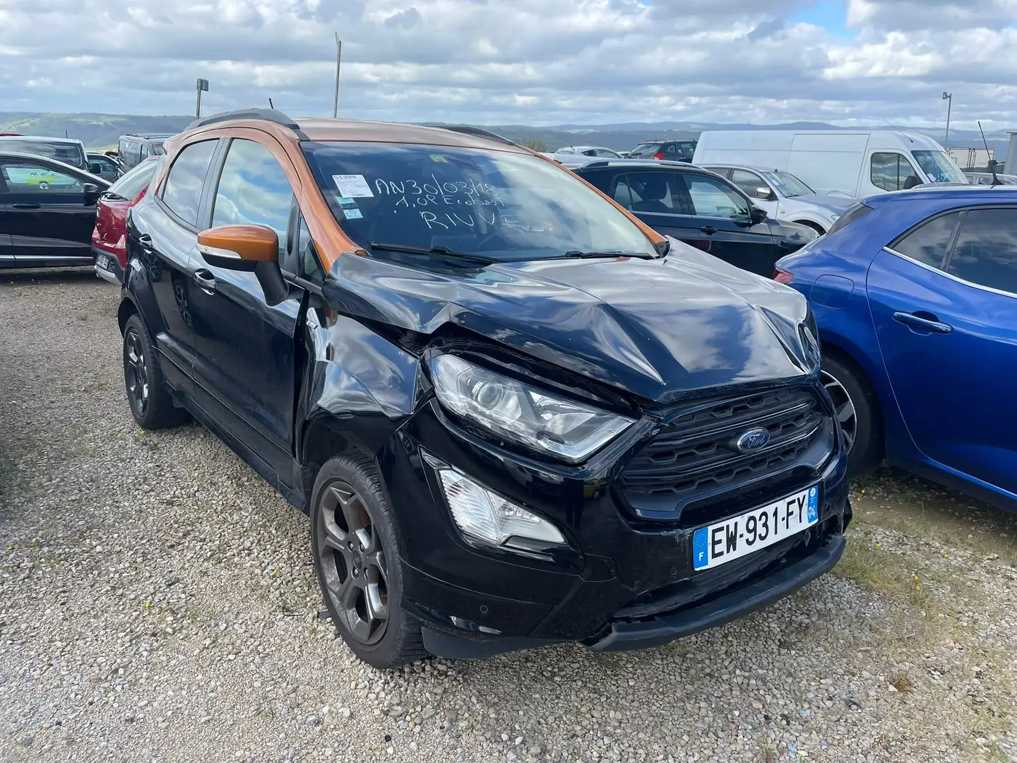 Ford EcoSport 1.0 EcoBoost 125 BVA6 ST-Line Noir/Tiger / EW931 Noir - 1