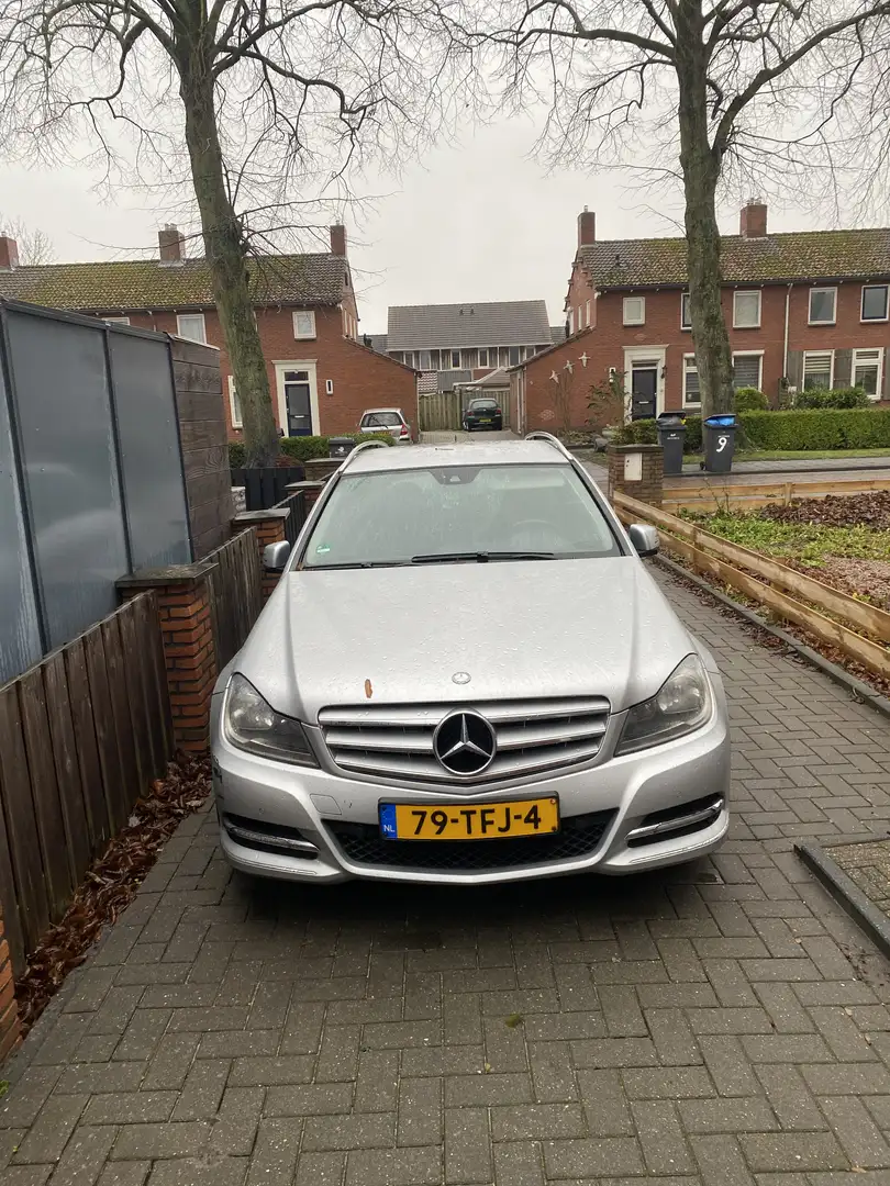 Mercedes-Benz C 180 C180 CDI automaat 2012 Zilver - 2