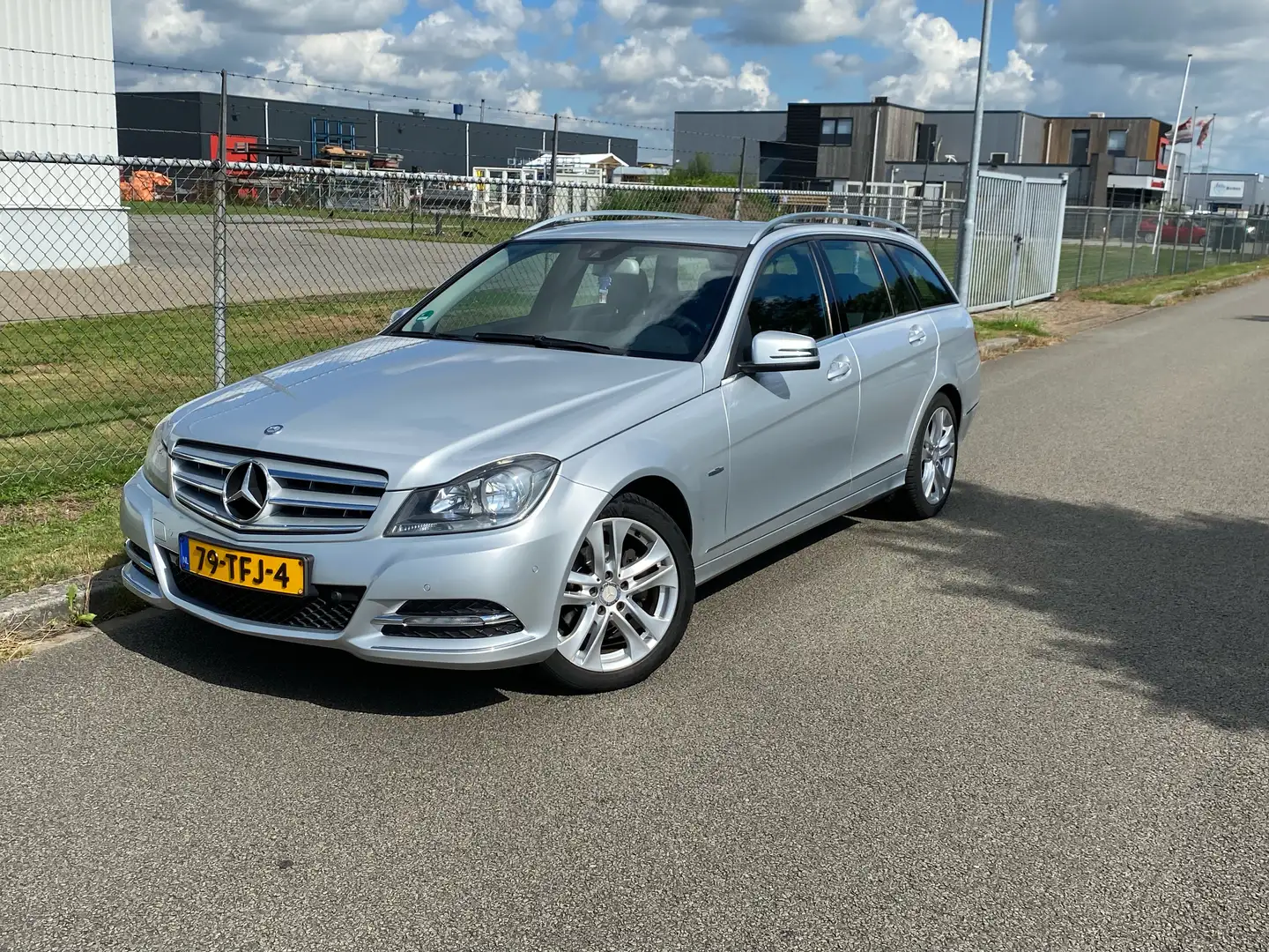 Mercedes-Benz C 180 C180 CDI automaat 2012 Zilver - 1