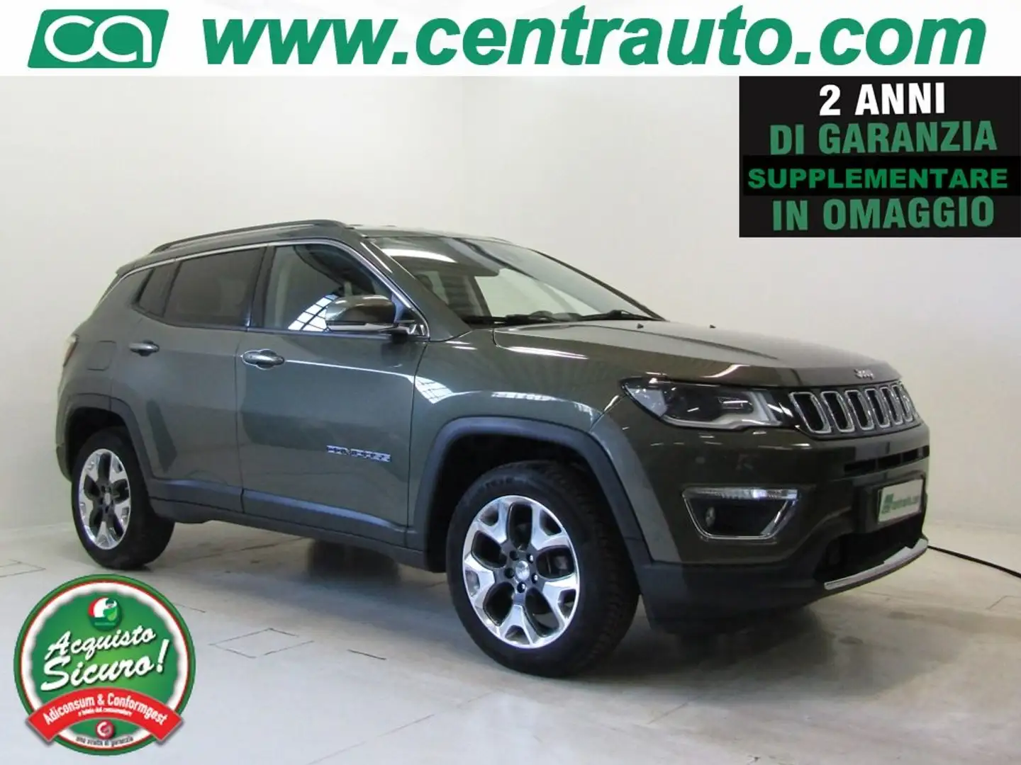 Jeep Compass 1.4 MultiAir aut. 4WD Limited Green - 1