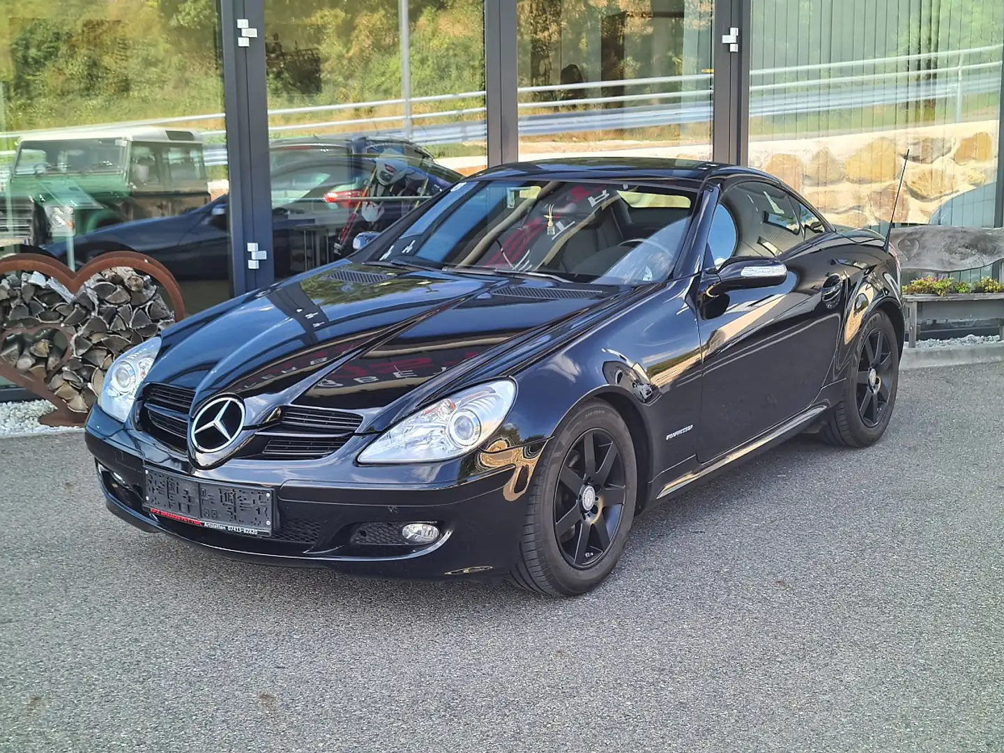 Mercedes-Benz SLK 200 Kompressor Aut. Cabrio Noir - 2