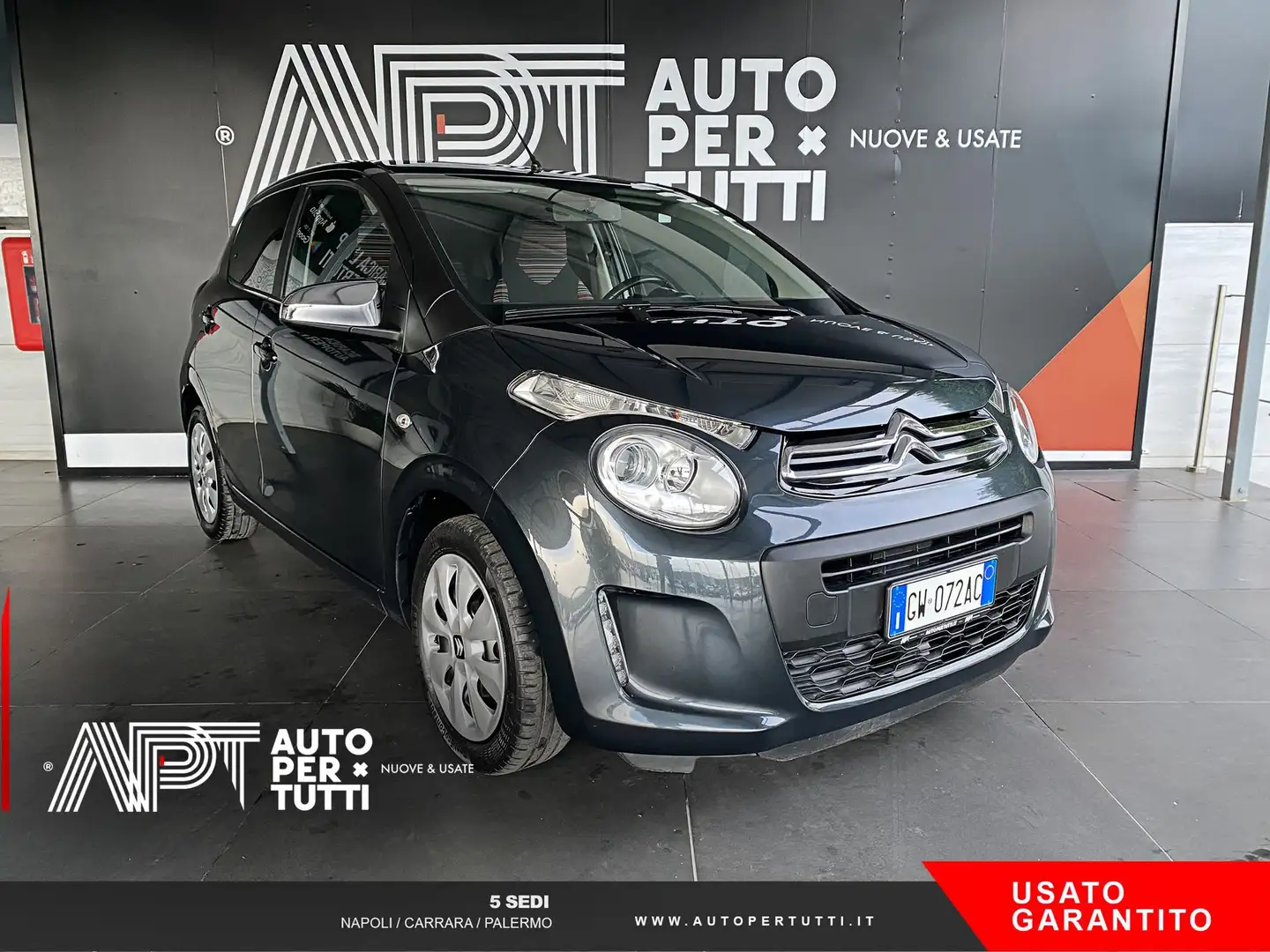 Citroen C1 C1 5p 1.0 vti Shine s&s 72cv Grigio - 2