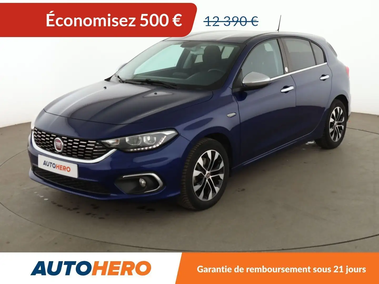 Fiat Tipo 1.6 MultiJet Mirror Bleu - 1