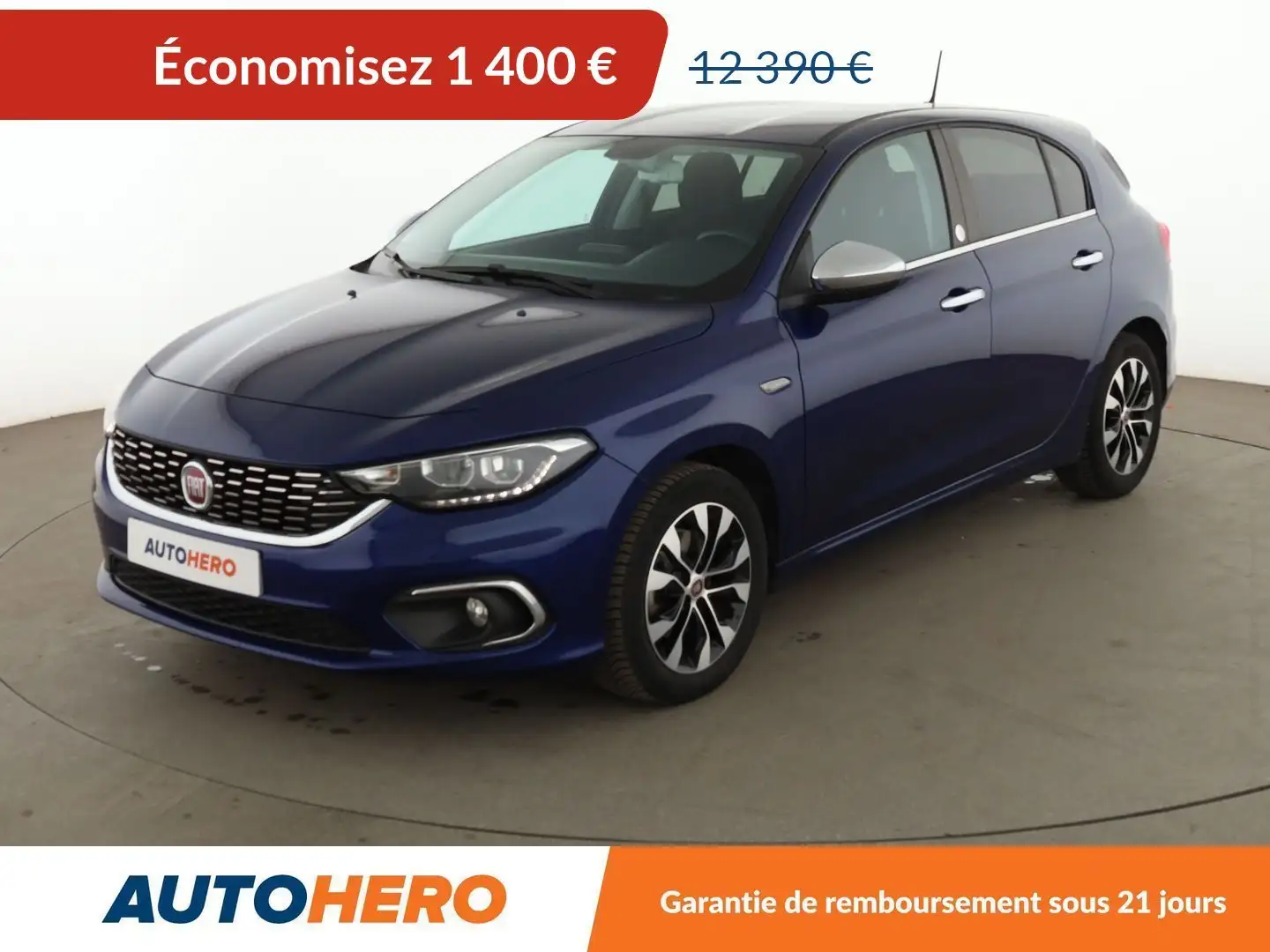 Fiat Tipo 1.6 MultiJet Mirror Bleu - 1