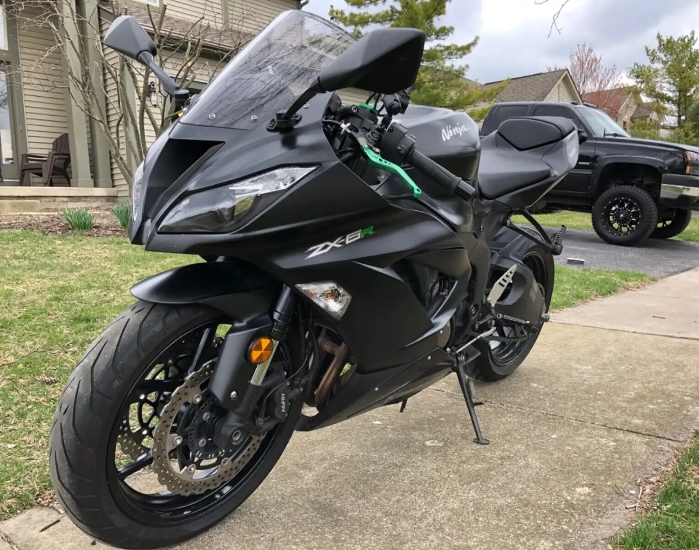 Kawasaki Ninja ZX-6R Negru - 1