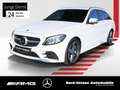 Mercedes-Benz C 220 T d AMG NAVI KAMERA STANDHEIZUNG AHK LED Blanc - thumbnail 1
