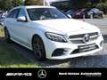Mercedes-Benz C 220 T d AMG NAVI KAMERA STANDHEIZUNG AHK LED Blanc - thumbnail 3