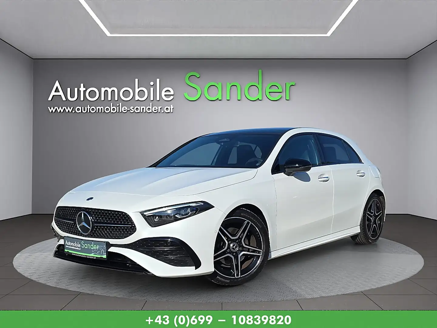 Mercedes-Benz A 180 48V AMG Line*PANORAMADACH/MULTIBEAM LED/1.BESITZ* Weiß - 1