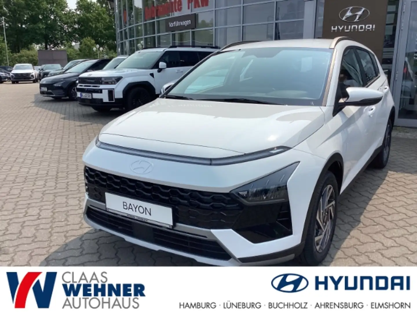 Hyundai BAYON Trend 1.0 T-GDI 100PS 7-DCT 2WD Bose Soundpaket EU Blanc - 1