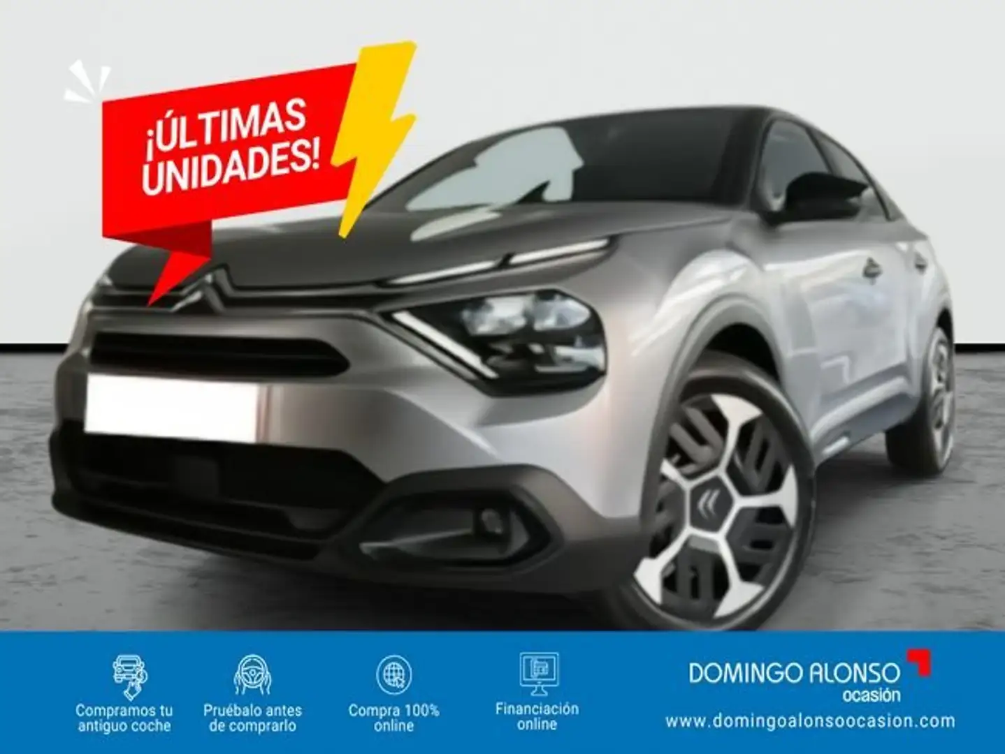 Citroen C4 1.2 PureTech Feel S&S 100 Gris - 1