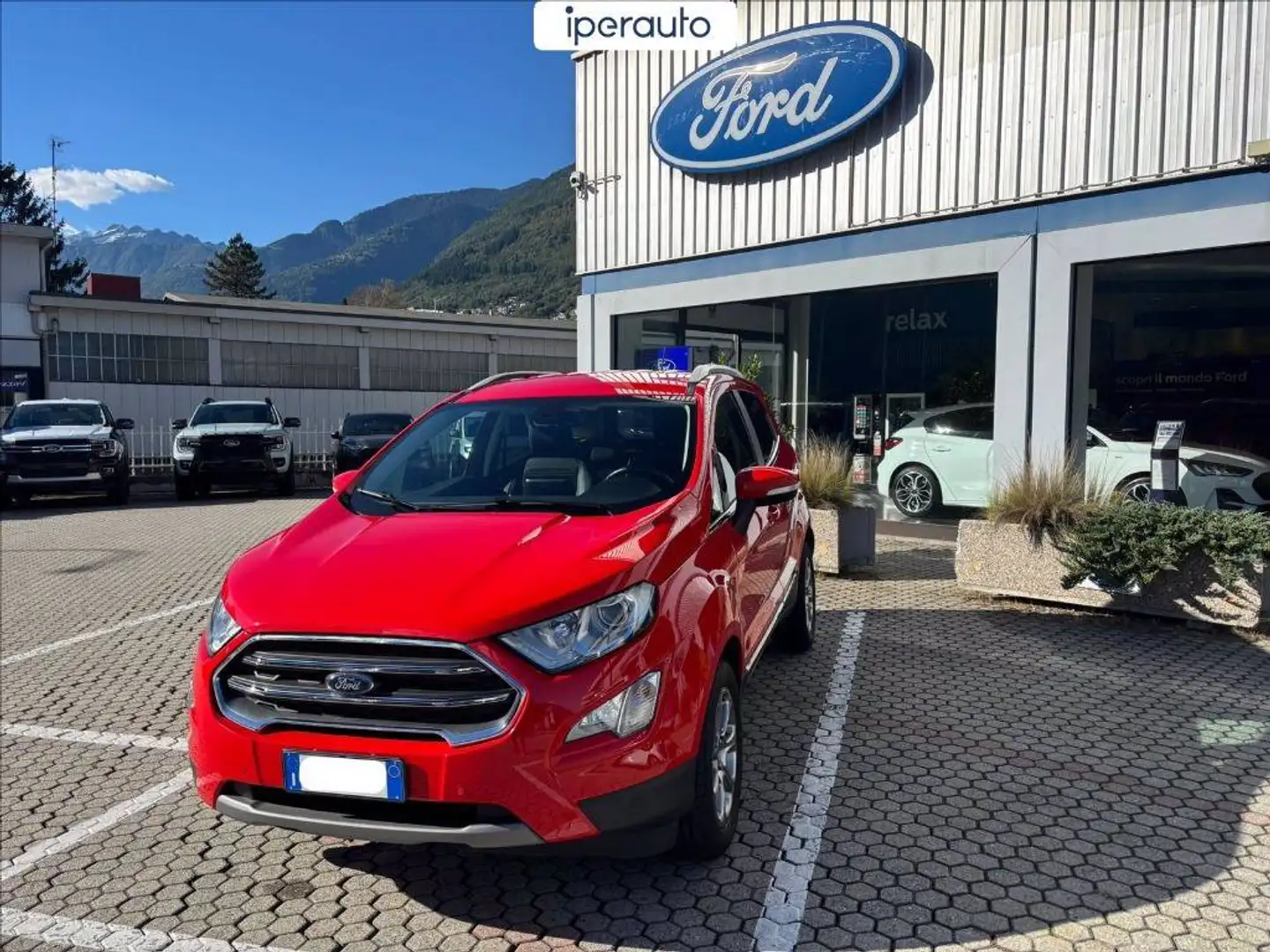 Ford EcoSport 1.0 ecoboost titanium 100cv Rood - 1