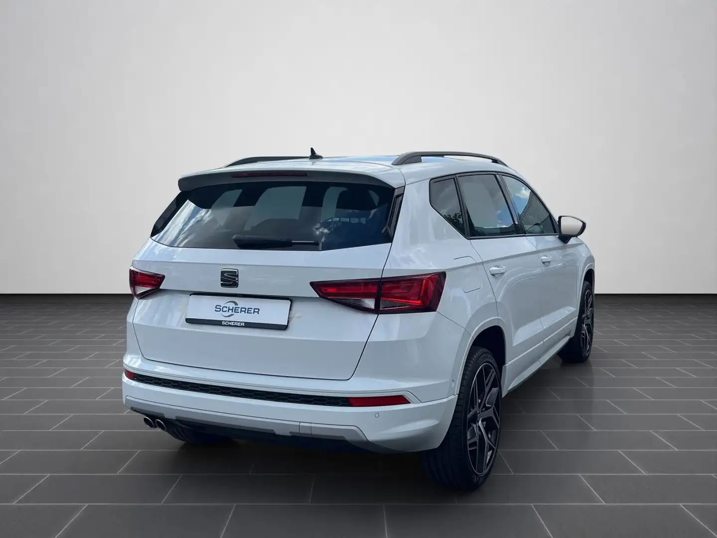 SEAT Ateca 2.0 TDI FR Navi, Top View, Beats, ACC, AHK Weiß - 2