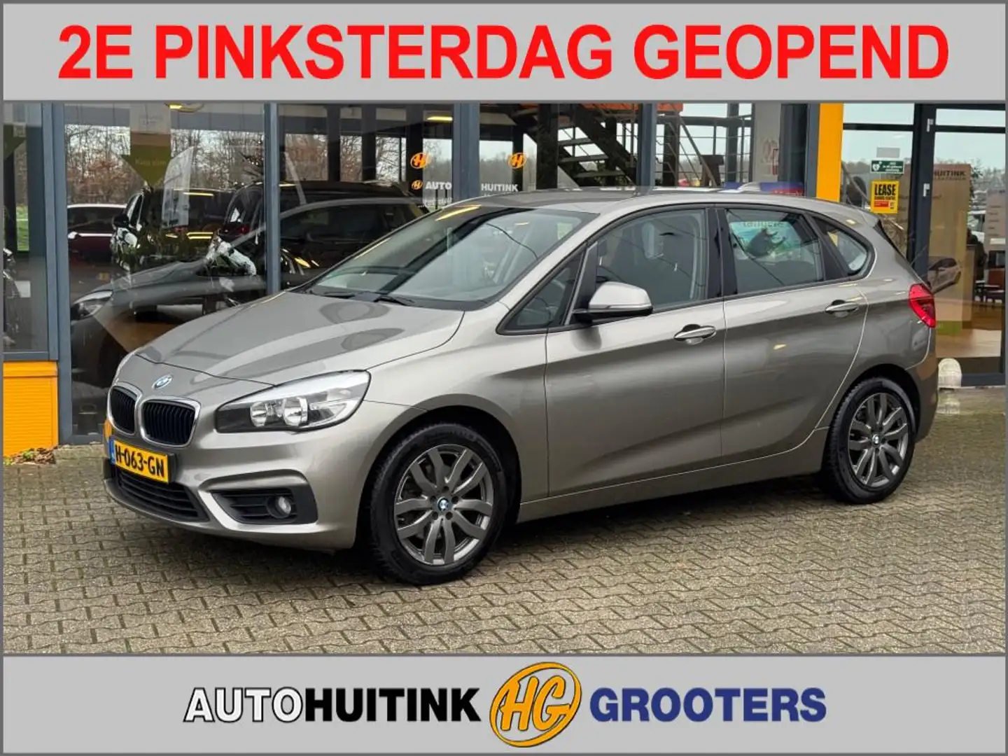 BMW 218 218i 136pk - navi - sensoren - trekhaak Grijs - 1