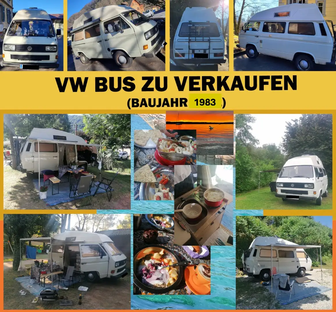 Volkswagen T3 Weiß - 1