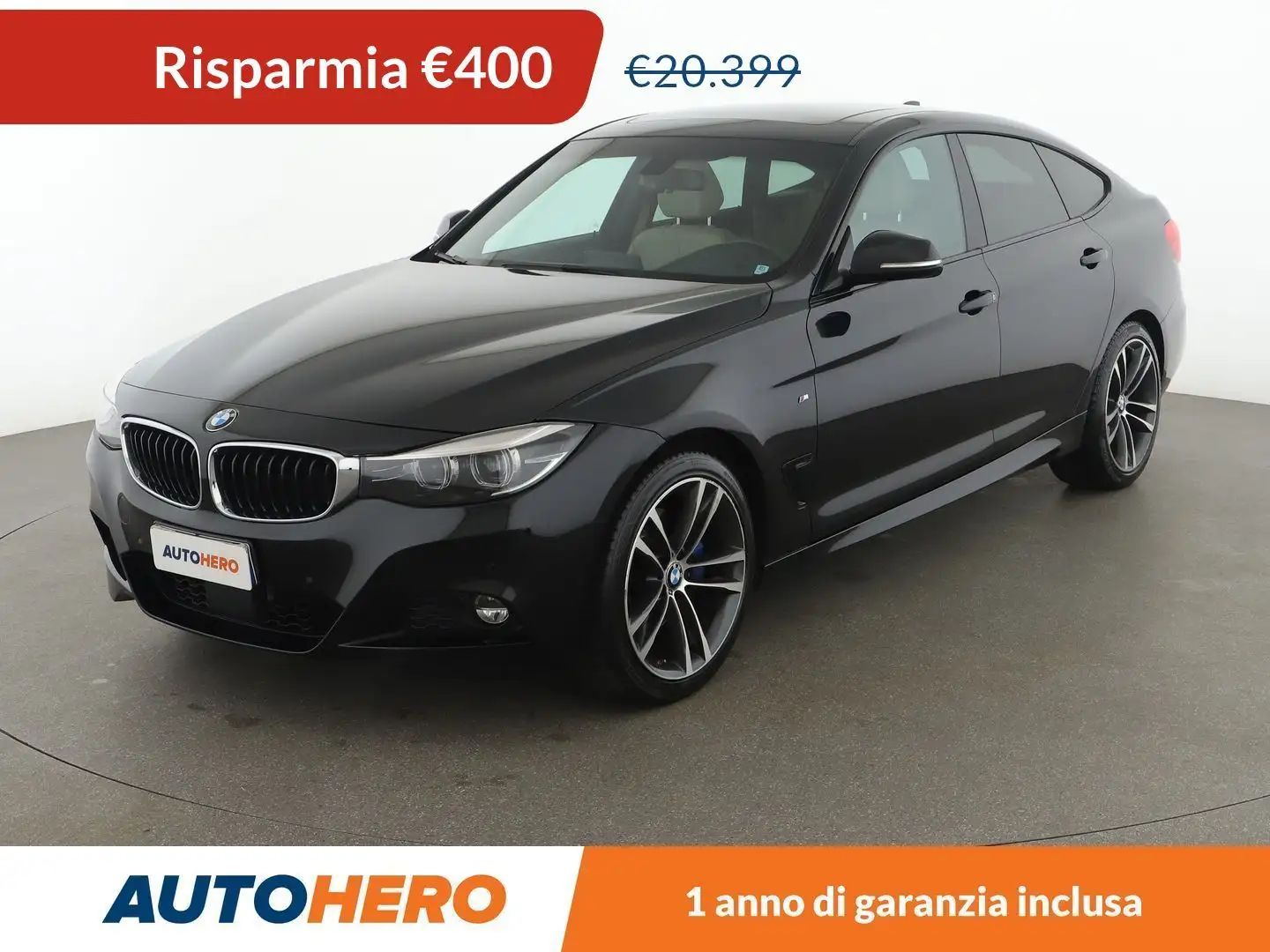 BMW 320 320d GT Msport  xDrive Чорний - 1