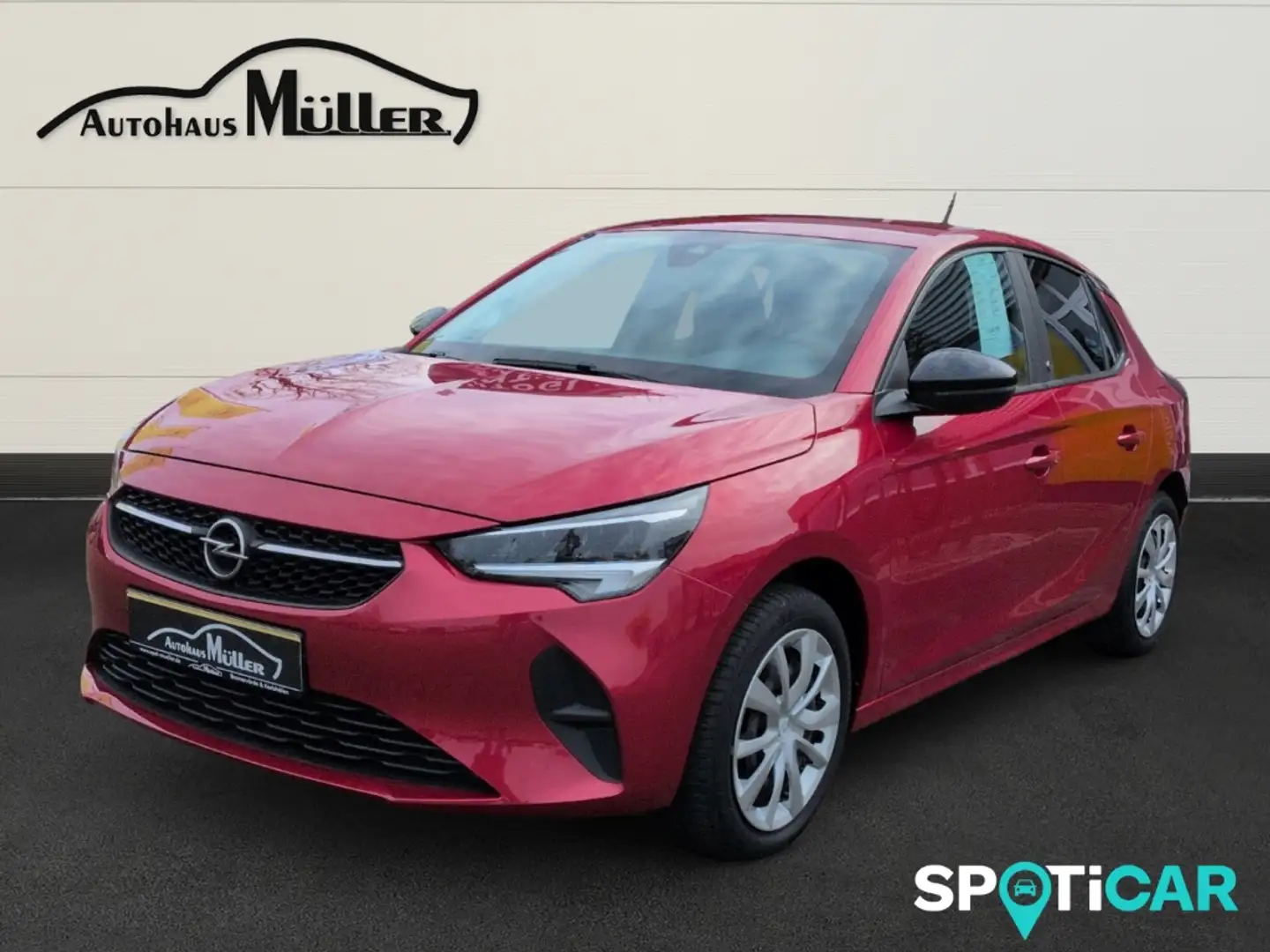 Opel Corsa F e Edition LED Sitzheizung Apple CarPlay Android Rot - 1