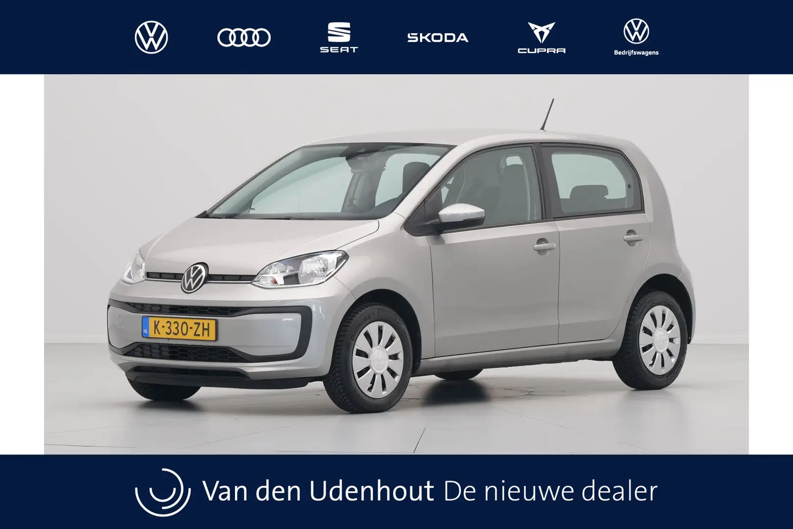 Volkswagen up! 1.0 Airco Bluetooth Telefoonhouder 299 Grijs - 1