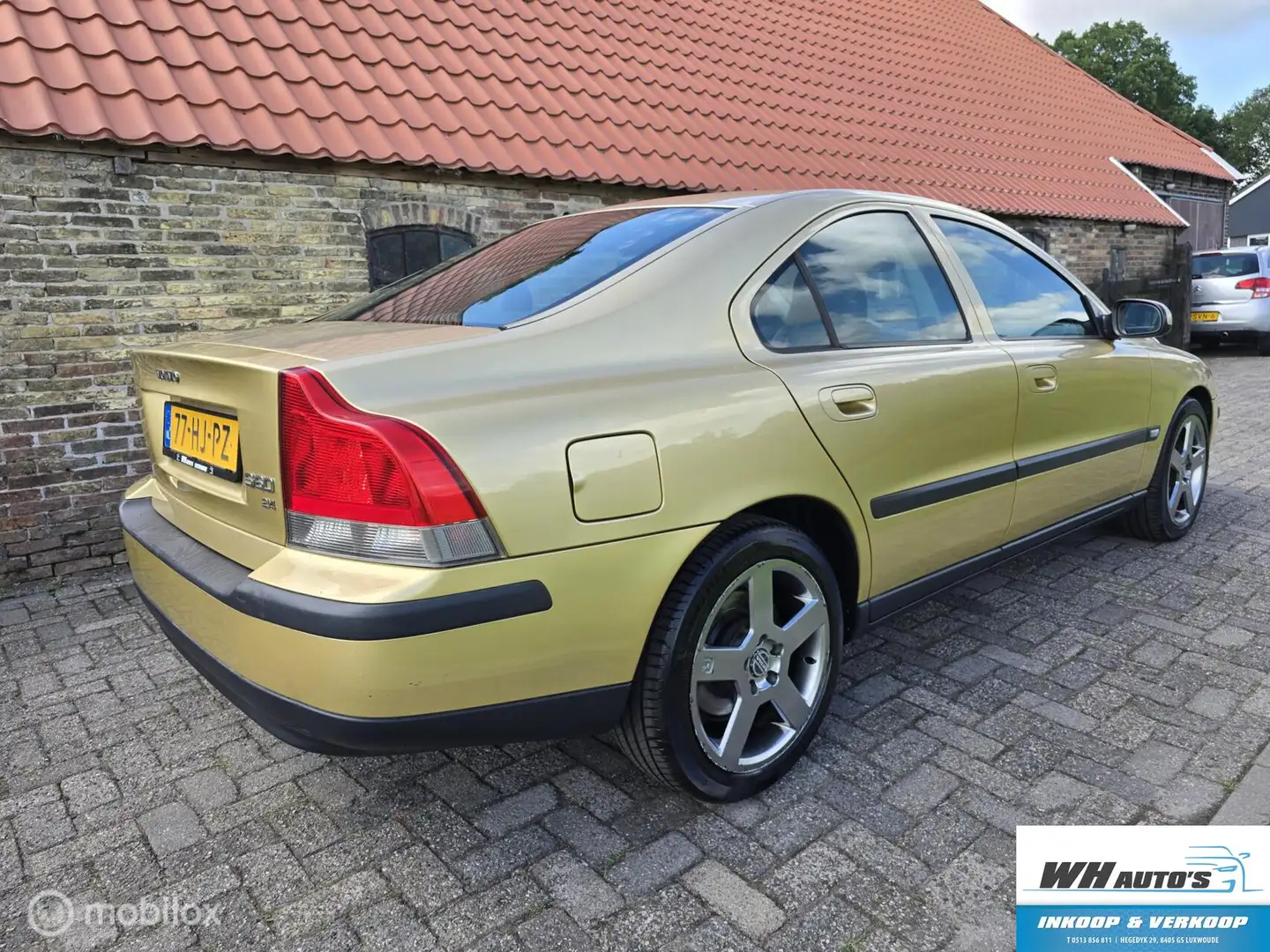 Volvo S60 2.4 170 pk Edition nieuwe apk! Geel - 2
