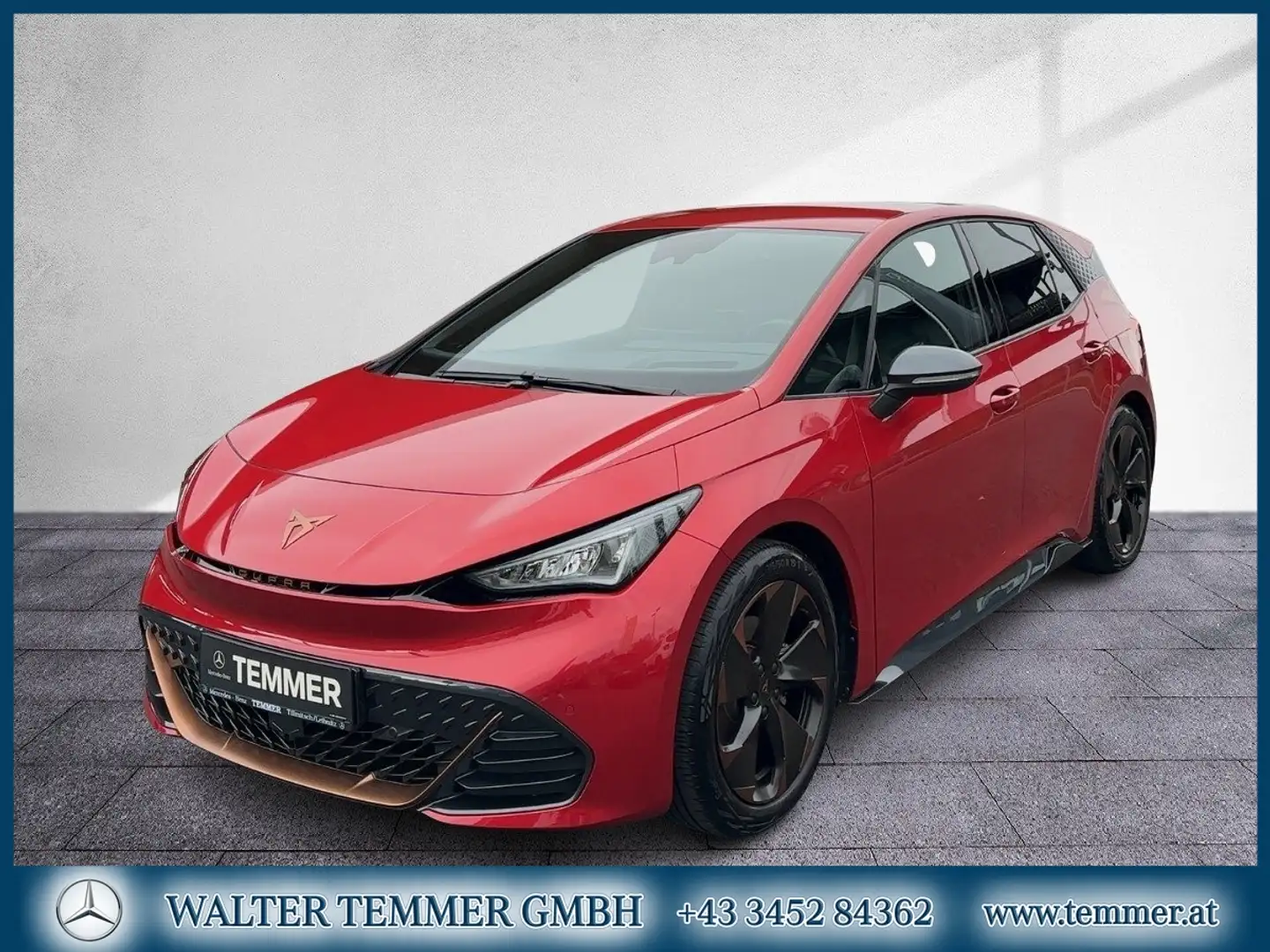 CUPRA Born 58kWh LED RKam Shz Navi Head up Rouge - 1