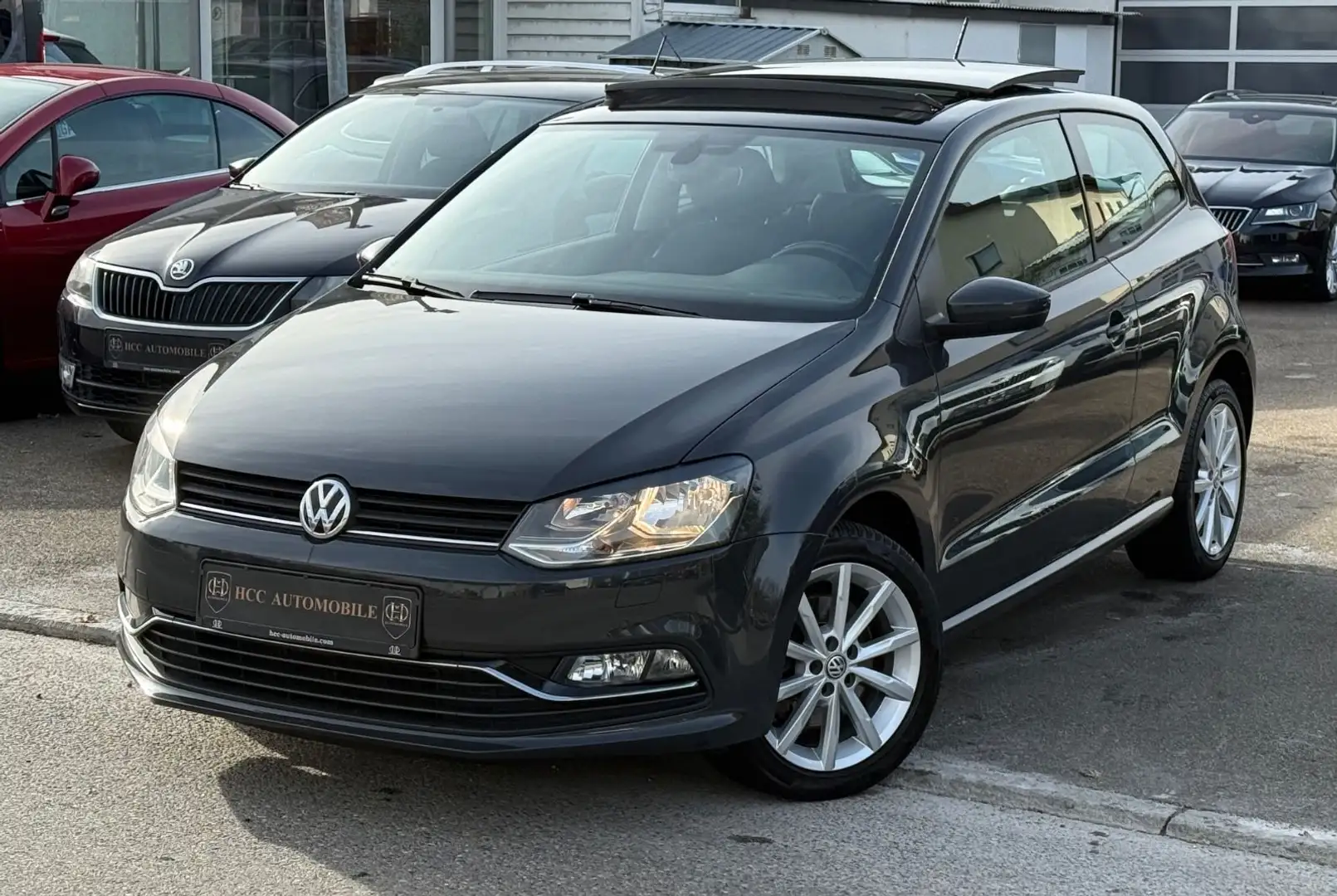 Volkswagen Polo V Highline BMT/Start-Stopp-PANO-SHZ- Grau - 2