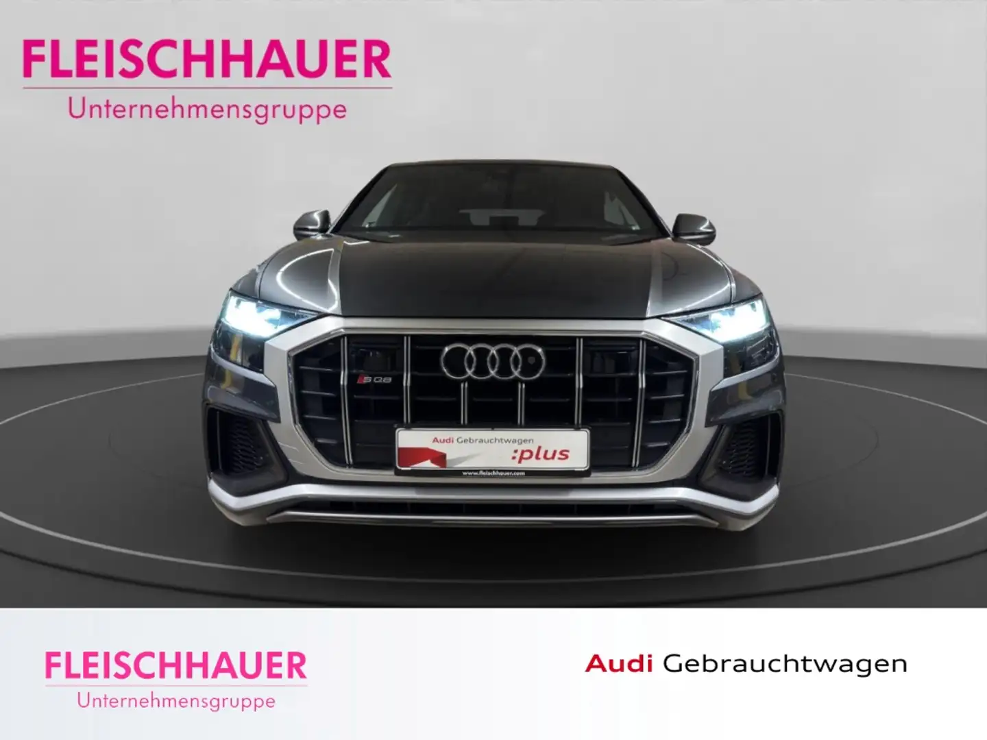 Audi SQ8 V8 4.0 TFSI quattro HD-MATRIX+PANO+AHK+ACC+LUFTFED Grau - 2