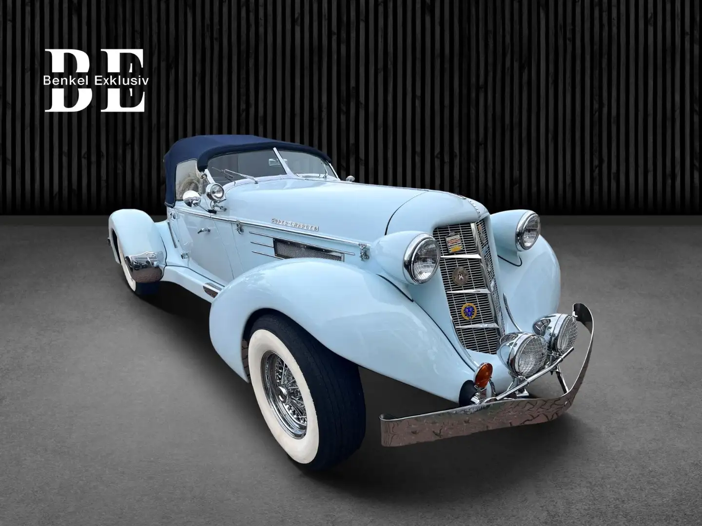 Otros Auburn Speedster 876 H-Zulassung Azul - 1