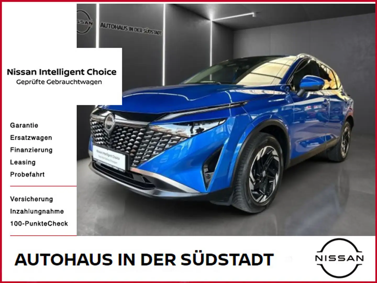 Nissan Qashqai 1.3 DIG-T N-Connecta, SH, HUD, Kamera Blau - 1