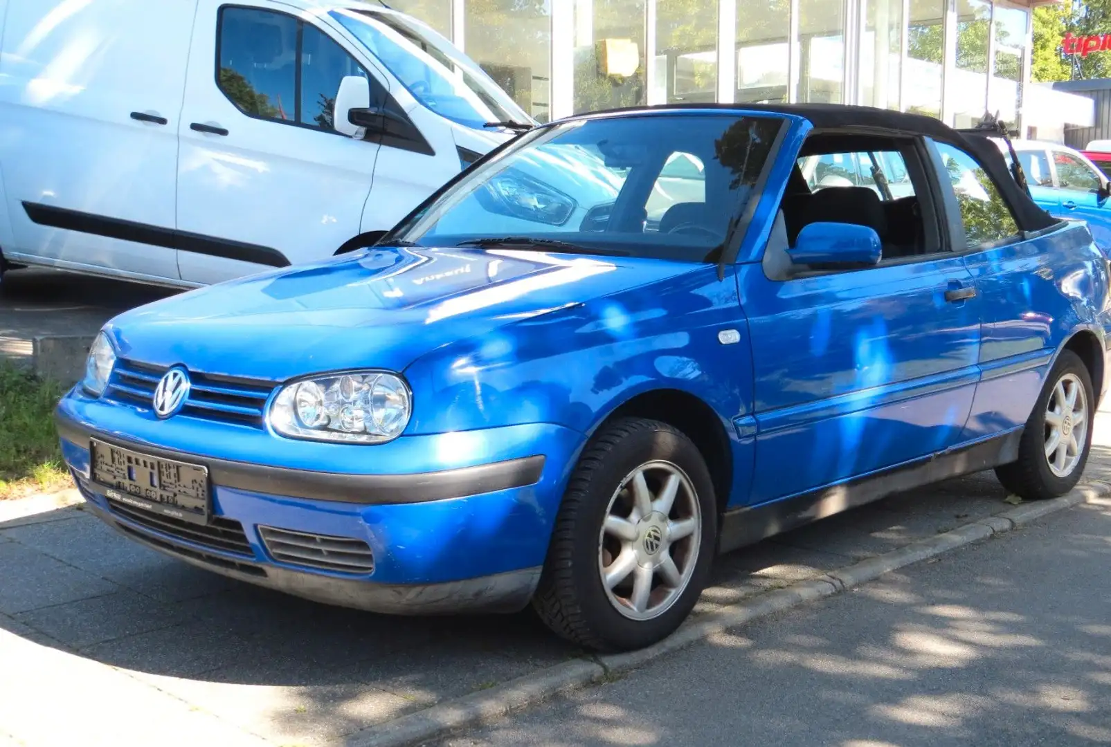 Volkswagen Golf 4 Cabrio I Hand Blau - 1