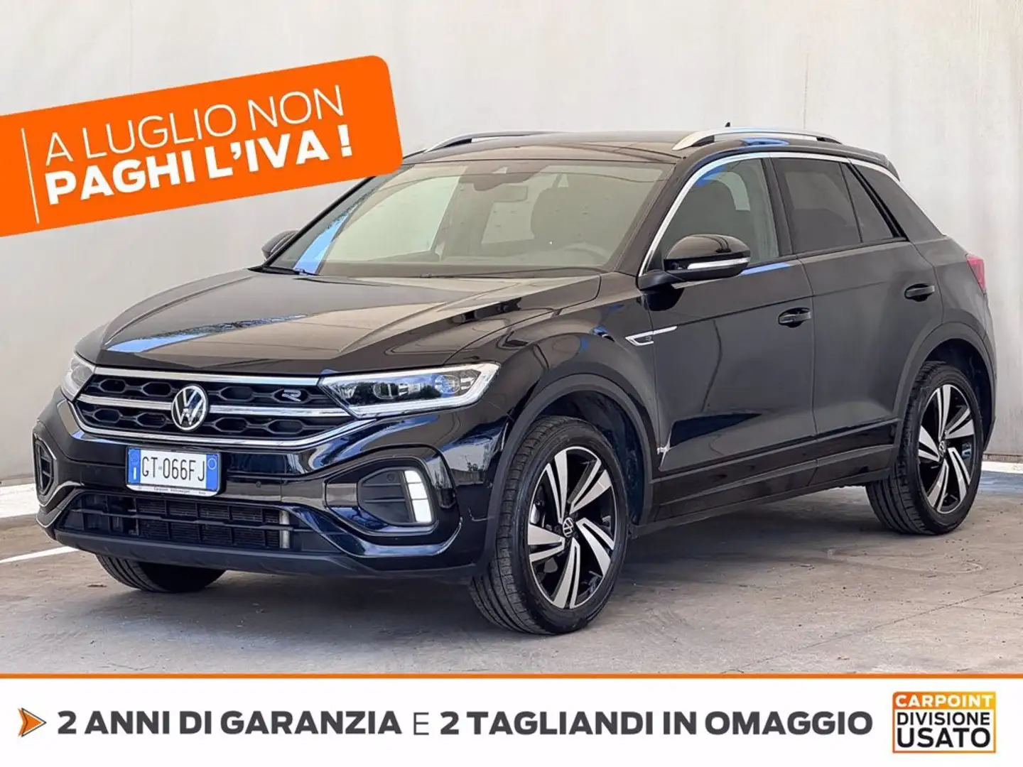 Volkswagen T-Roc 1.5 tsi r-line dsg crna - 1