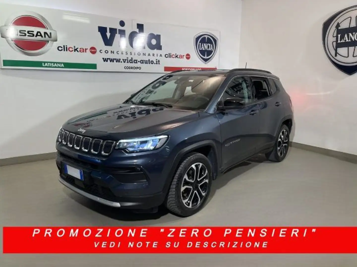 Jeep Compass 1.6 Multijet II 2WD Limited Blu/Azzurro - 1